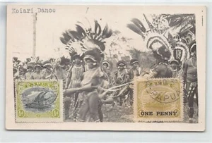 Papua New Guinea - Kolari dance - REAL PHOTO - Publ. unknown (Kodak Australia) - Picture 1 of 2