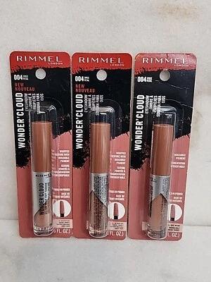 3- Sombra de ojos Rimmel Wonder'Cloud #004 Spice Petal 0,06 oz Foto 1 de 3
