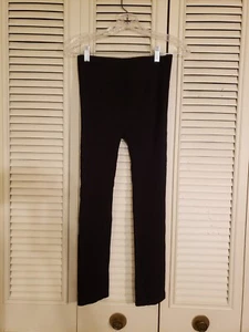 NEW NWT Pure Essence Black Bamboo Nylon Spandex Soft Thin Comfortable Leggings - Picture 1 of 7
