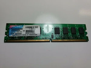 PATRIOT 2GB PC2-6400 CL5 PSD22G8002 - Picture 1 of 6