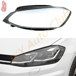For Volkswagen VW Golf 7.5 2018-2021 p LH Left Headlight Lens Cover + Seal Glue - Picture 1 of 13