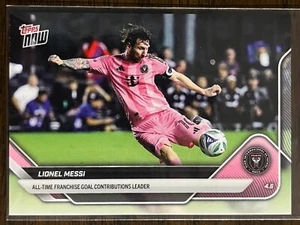 2025 Topps Now MLS #28 Lionel Messi Inter Miami CF - Picture 1 of 2
