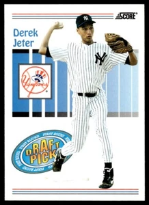 1993 Score Derek Jeter Rookie New York Yankees R47 - Picture 1 of 2