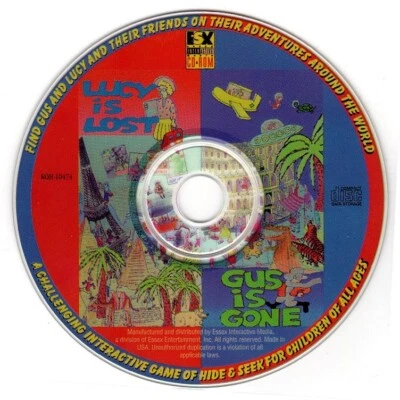 Lucy is Lost, Gus is Gone (PC-CD, 1994) Windows - NEW CD in SLEEVE - Image 1 of 3