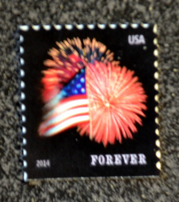 2014USA #4870 Forever The Star Spangled Banner - From (SSP) Booklet    Mint NH - Image 1 of 1