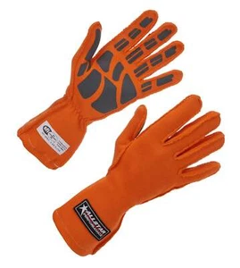 Allstar Performance ALL916045 Driving Gloves SFI 3.3/5 Outseam D/L XL Orange - Bild 1 von 1