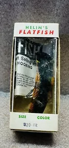 HELIN'S FLATFISH U20 Orange, Black and Yellow Belly with Box and Insert - Picture 1 of 7