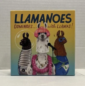 Llamanoes Dominoes 28 Tiles Milton Bradley  Family Game Night 2-4 Players 3+ - Picture 1 of 9