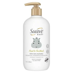 Suave Baby Jabón Corporal Cabeza a Puntera con Aceite de Coco 100% Natural 13.5 OZ - Imagen 1 de 6