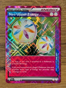 Pokemon TCG Scarlet & Violet Temporal Neo Upper Energy 162/162 Ace Spec Rare - Bild 1 von 1
