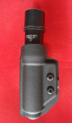LINOS SHEATHWORKS Flashlight kydex sheath for STREAMLIGHT STRION (flashlight Not Included) black