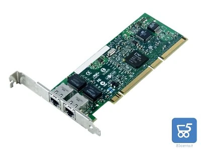 Rete HP NC7170 313586-001 Gigabit Dual Port Pci-X 2xRJ45 1Gbps NO CONFEZIONE - Immagine 1 di 2