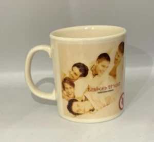 TAKE THAT Mug “Everything Changes” Staffordshire England 90’s - Picture 1 of 12