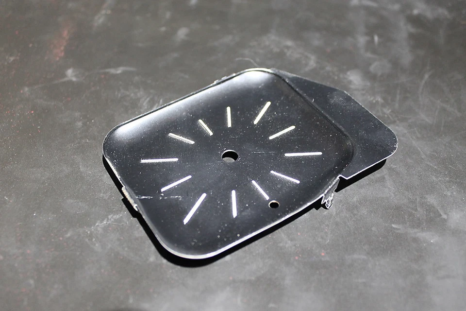 67 68 Cadillac Deville Eldorado Fleetwood Calais Dash Cluster Clock Faceplate 3 - Image 1 of 1