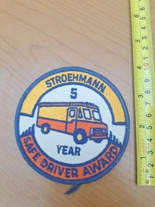 Parche insignia emblema Stroehmann Bread Safe Driver Award 5 años - Imagen 1 de 4