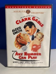Any Number Can Play (DVD) w/Clark Gable….……….Widescreen……….….BRAND NEW & SEALED! - Bild 1 von 2
