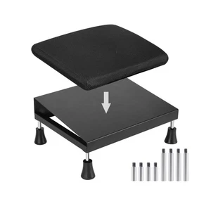 Mymyth Poggiapiedi da Ufficio per Sotto Scrivania al Lavoro - Ferro Regolabile Ergonomico Fo... - Foto 1 di 7