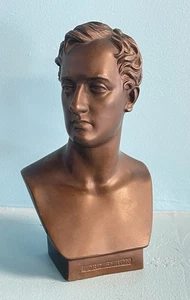 Lord Byron French Bronze Bust by F. Barbedienne c.1880s - Picture 1 of 18