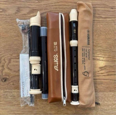 Grabadora soprano Yamaha Yrs-301iii con estuche, usada, tamaño pequeño AAB - Imagen 1 de 4