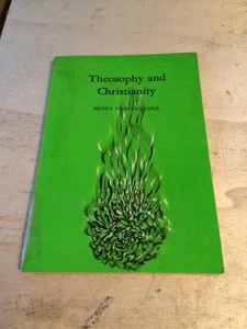 Henry Travers Edge: Theosophy and Christianity 1974 Good Religion Occult 1st PB - Picture 1 of 1
