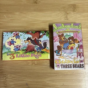 Vintage Burger King Cassettes/Goldilocks and the three bears; the 3 Little pigs - Picture 1 of 7