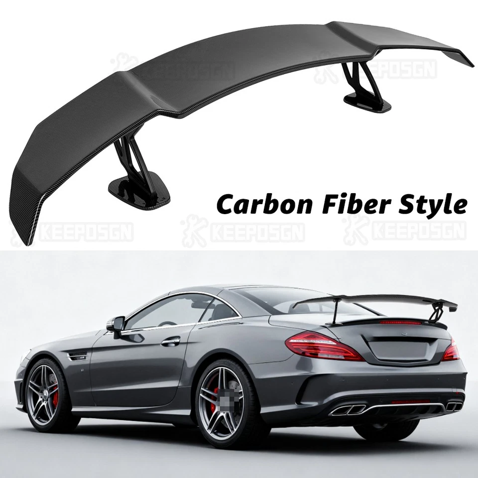 Alerón trasero de carbono 55" para Mercedes-Benz SL550/SL600/SL63 AMG Foto 1 de 4