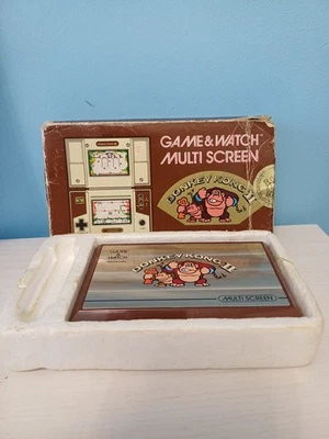 Nintendo Game & And Watch Donkey Kong II 2 1983 Console multischermo JR-55 - Immagine 1 di 4