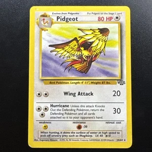 Pidgeot - 24/64 - Pokemon Jungle Unlimited Rare Card WOTC - Picture 1 of 3