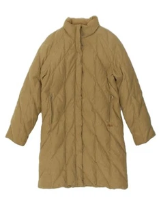 FILA Womens Padded Coat IT 44 Medium Beige Polyester AF05 - Picture 1 of 3