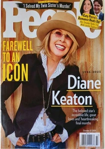 PEOPLE MAGAZINE - DIANE KEATON. FAREWELL TO AN ICON - OCTOBER 27, 2025 - Picture 1 of 1