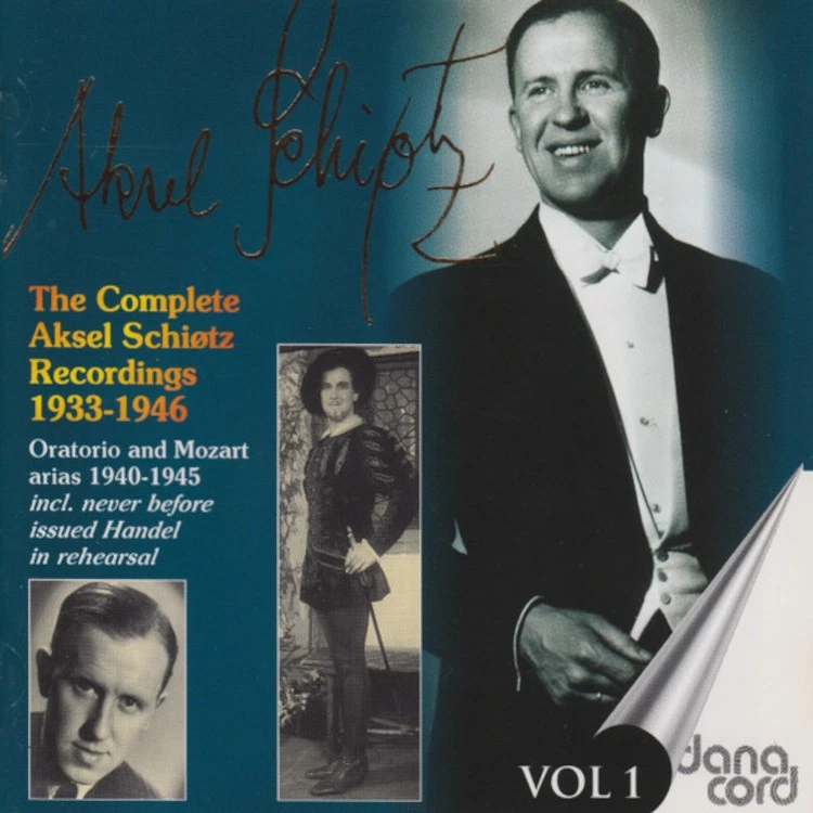 Aksel Schiotz The Complete Aksel Schiotz Recordings 1933-1946 - Volume 1 (CD) - Image 1 of 1
