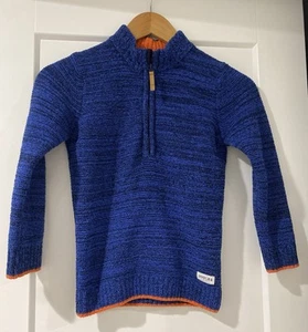 Youth Size 6 Joules Knit Wear Blue Pullover - Picture 1 of 3