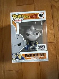 Funko Pop Dragon Ball Z: Majin Buu (Malvado) #864 Metálico (Exclusivo de Divertido) - Imagen 1 de 5