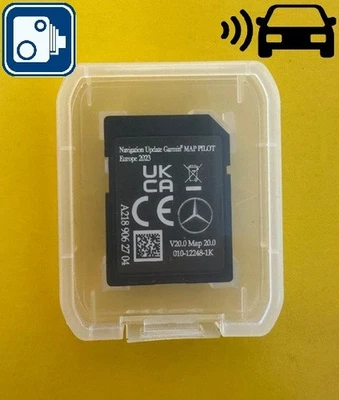 MERCEDES GARMIN MAP PILOT V20 NTG5 STAR1 SD Map Speedcam Radar Class A B CLA GLA - Image 1 of 2