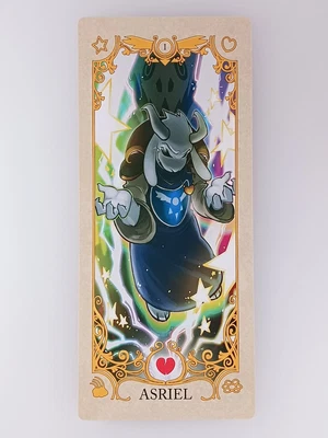 Asriel Tarotkarte - UNDERTALE Tarot Kunstdrucke - aus Japan - Bild 1 von 4