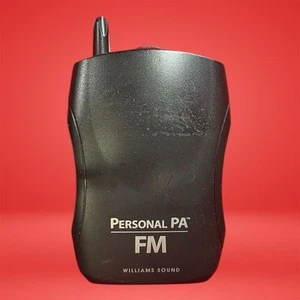 Williams Sound Osobisty odbiornik PA FM Kompaktowy i przyjazny dla użytkownika - Zdjęcie 1 z 4