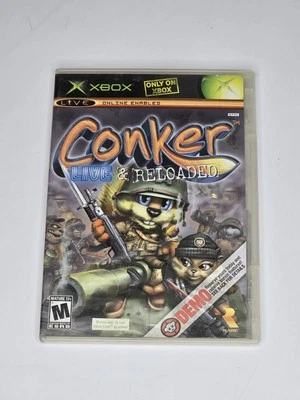 Conker: Live & Reloaded DEMO DISC Xbox W CASE TESTED - Image 1 of 4
