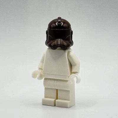 OFFICIAL LEGO - Star Wars P2 Clone Helmet - Dark Brown (Unreleased Color) - Image 1 of 2