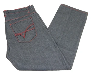 Men's Gray Jeans Blac Lacquer Straight Fit no Tag 46x32 measured size 35x29 - Picture 1 of 5