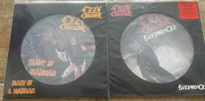 Ozzy Osbourne Diary Of A Madman & Blizzard Of Ozz Vinyl Picture Disc's New 2011 - Picture 1 of 4