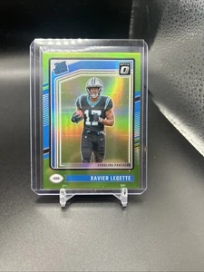 Xavier Legette 2024 Panini Donruss Optic Lime Green #299 /50 - Bild 1 von 2