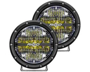 Rigid 36204-SHREDDY for X SHREDDY 360-Series 6in Lights W/wt Bcklght (2) + 6 Cov - Picture 1 of 13