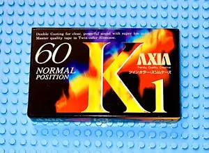AXIA K1 60 VS. III TYPE I BLANK CASSETTE TAPE (1) (SEALED) - Picture 1 of 3