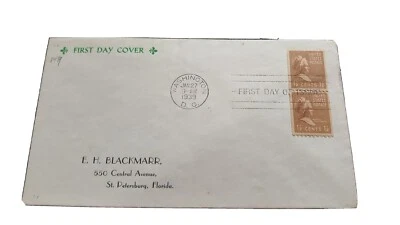 US First Day of Issue 1939 Martha Washington 1 1/2 Cent Stamp - Image 1 of 4