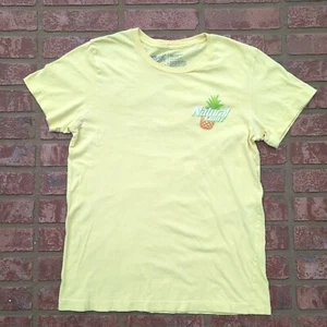 Natural Light Adult Medium Naturdays Flamingo Yellow T-Shirt Logo Brew City - Picture 1 of 10