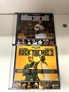 2x Rare DJ Mick Boogie G-Unit Rock The Mic Mixtape Mix CD Promo Lot - Picture 1 of 3