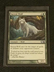 Magic the Gathering 2011 Sacred Wolf - Picture 1 of 2
