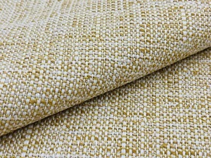 Kravet Yellow INSIDE OUT Performance Outdoor Tweed Uphol Fabric 6 yds 35518-14 - Picture 1 of 3