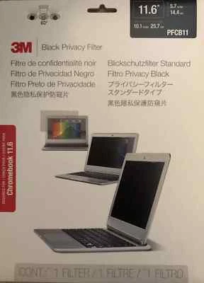 3M Frameless Privacy Filter|11.6" notebook|16:9 Aspect Ratio |Anti-Glare|Anti-UV - Image 1 of 2