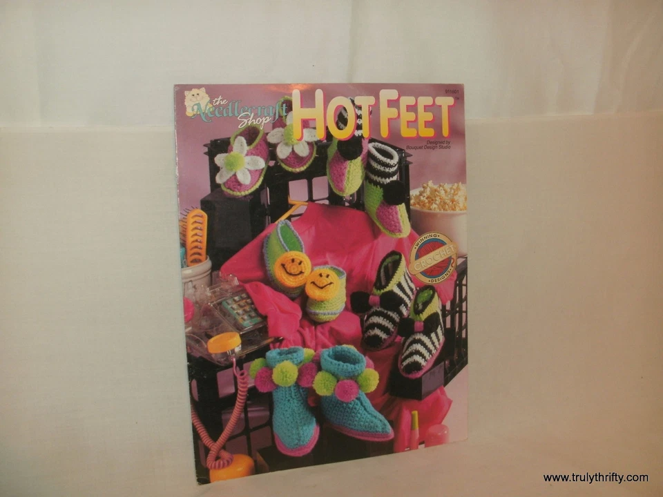 Vintage 1991 The Needlecraft Shop Hot Feet By Bouquet Design Studio 911601 - Image 1 of 1